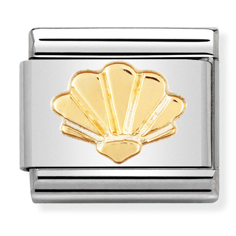 Nature - Shell Gold Charm