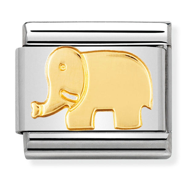 Animals - Elephant Gold Charm