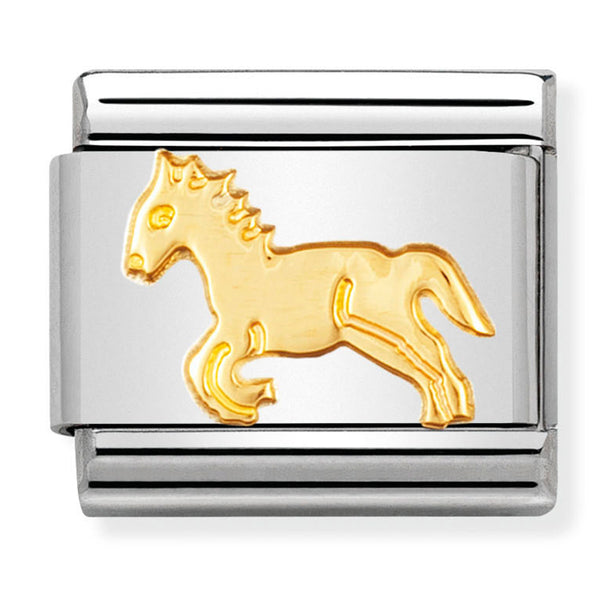 Animals - Horse Gold Charm