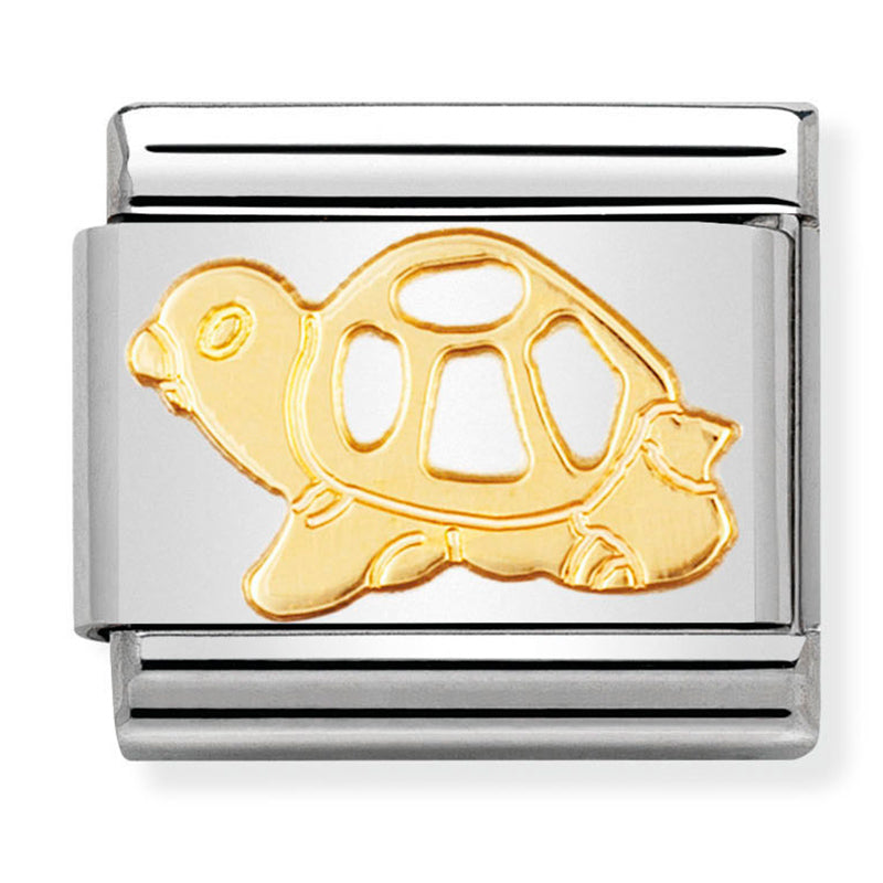 Animals - Tortoise Gold Charm