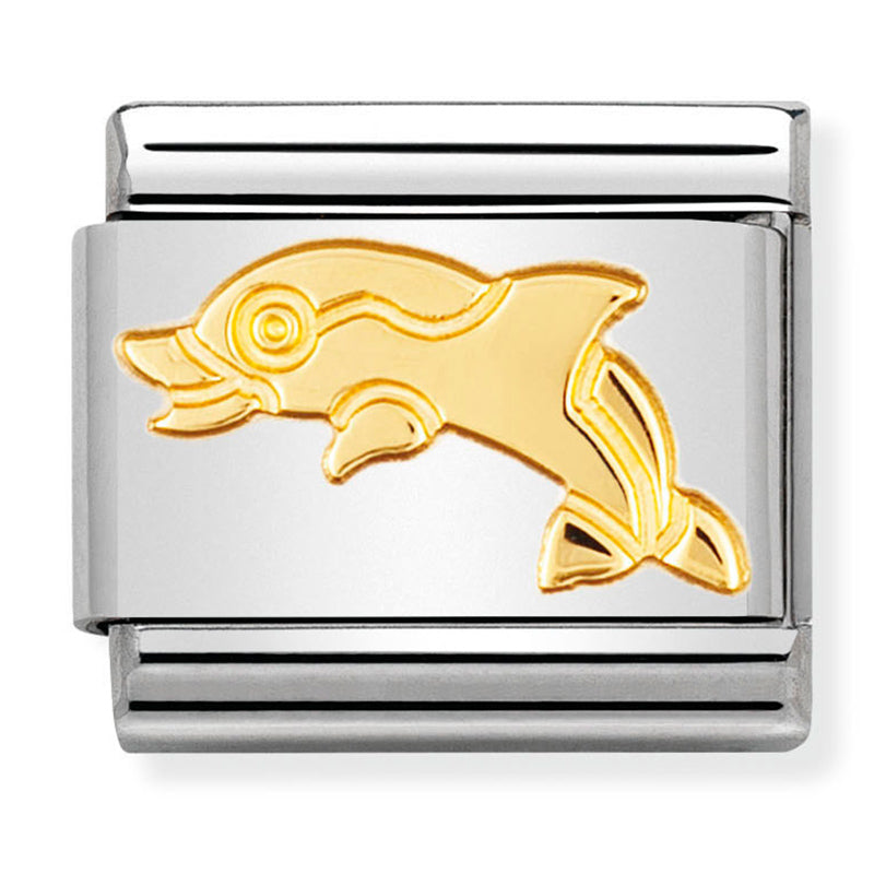 Animals - Dolphin Gold Charm