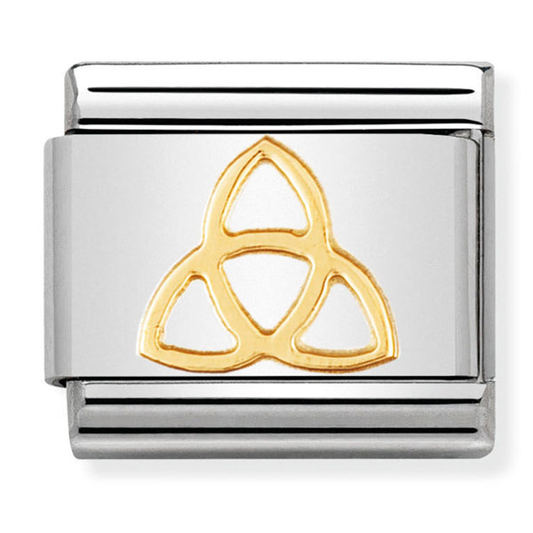 Religion - Trinity Knot Gold Charm