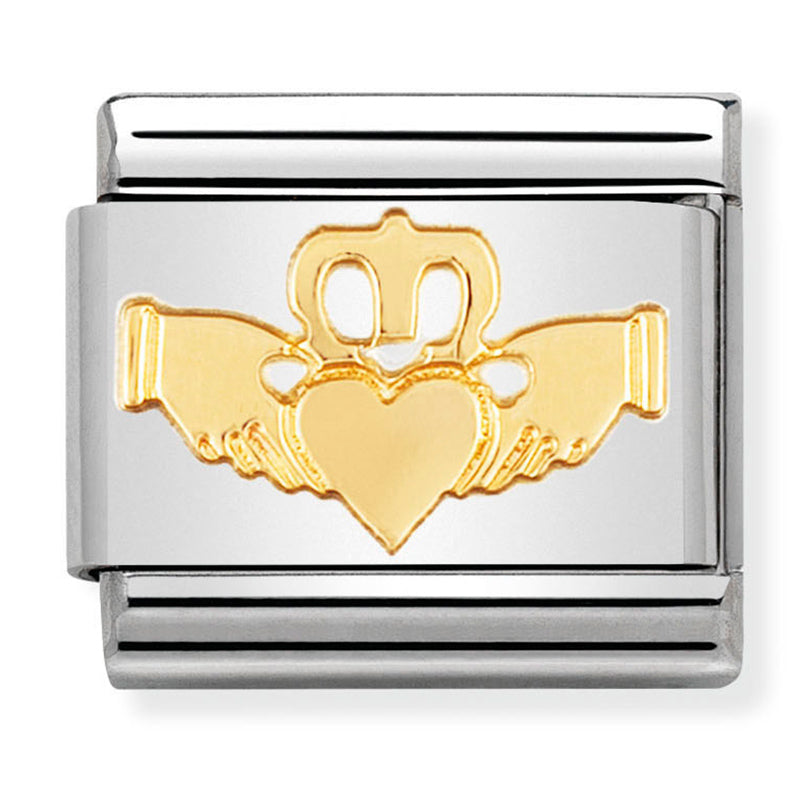 Religion - Claddagh Gold charm