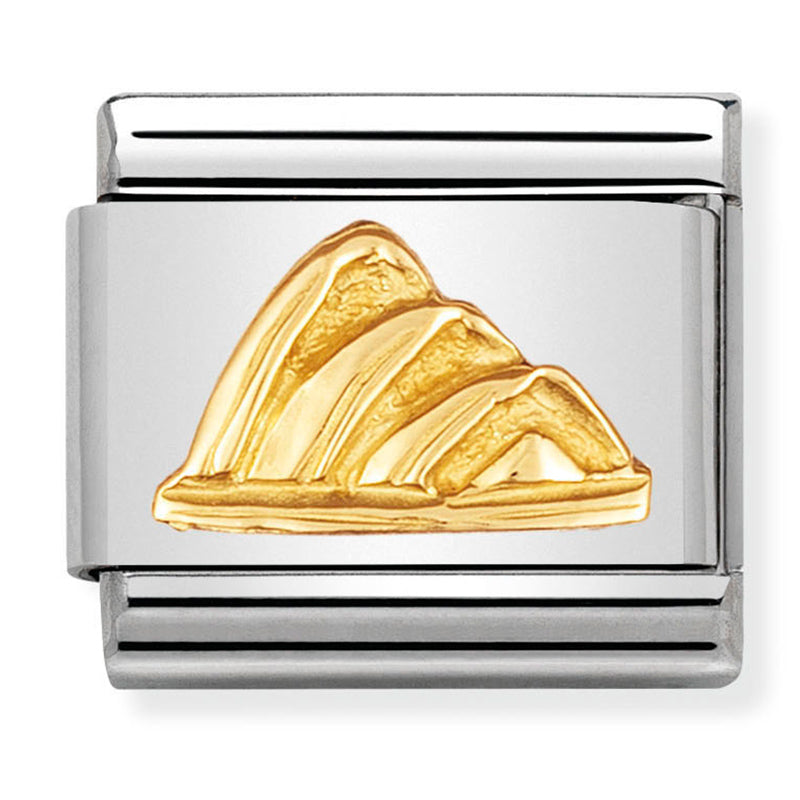 Travel - Sydney Opera House (Australia) Gold Charm