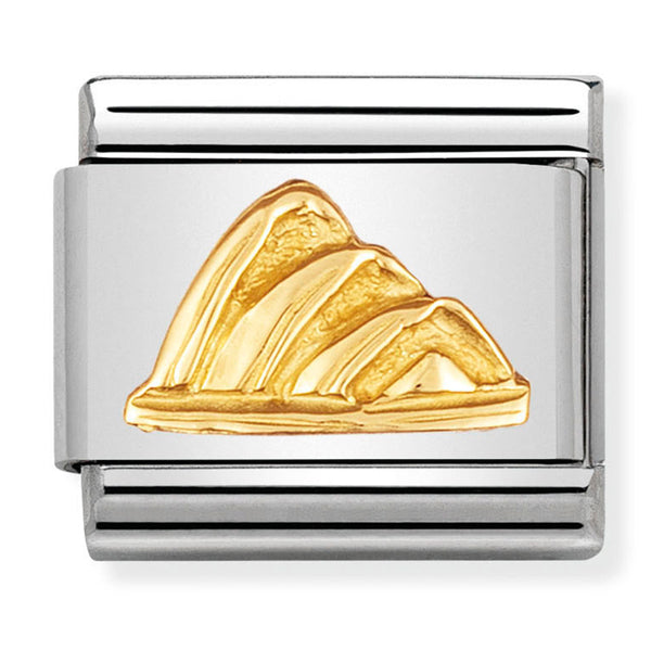 Travel - Sydney Opera House (Australia) Gold Charm