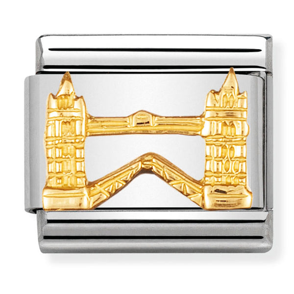 Travel - Tower Bridge (London) Gold Charm