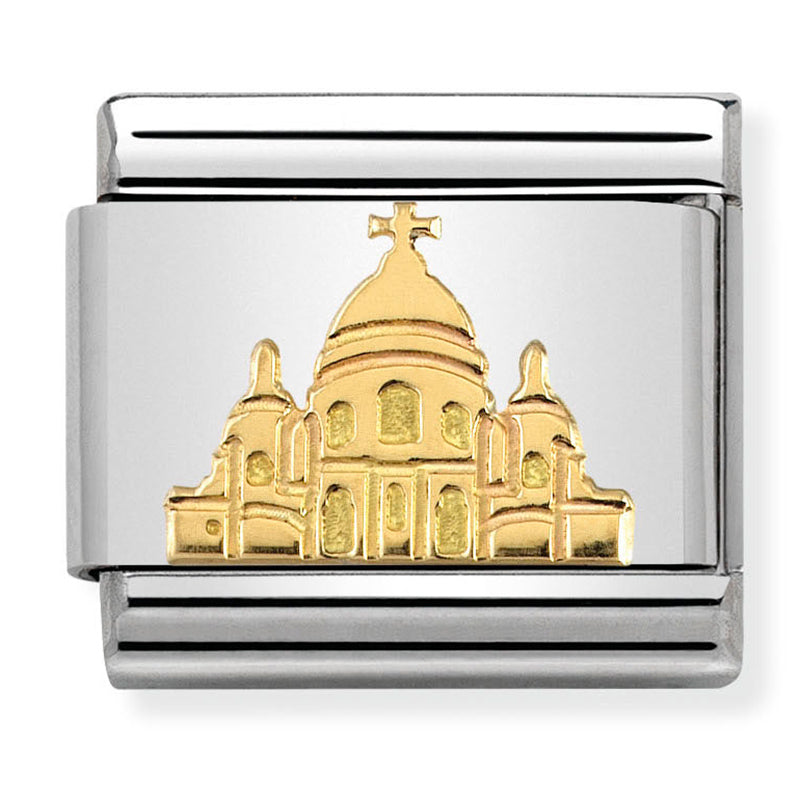 Travel - Montmarte (Paris, France) Gold Charm