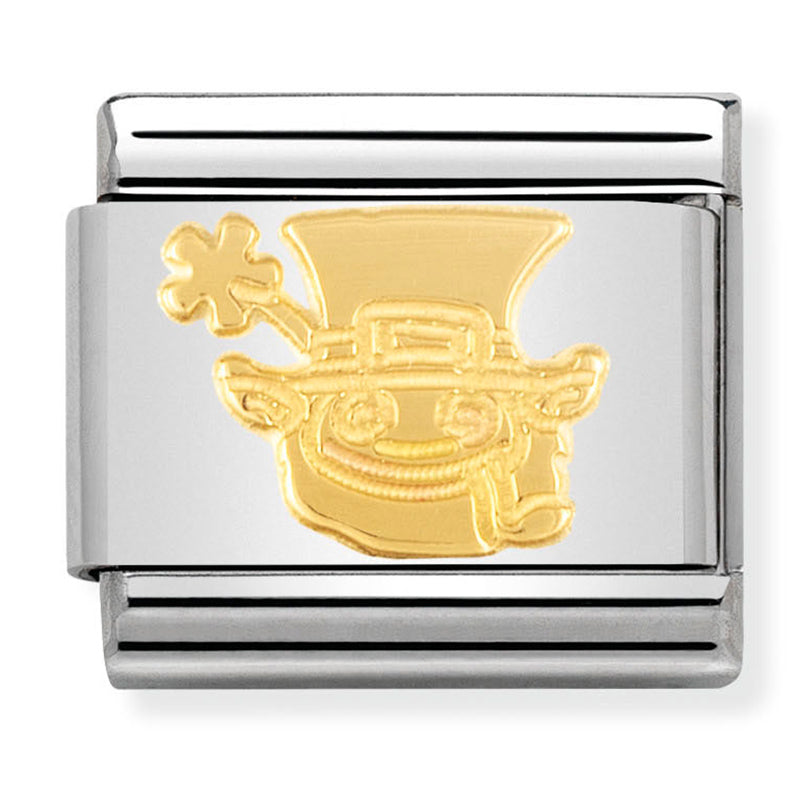 Good Luck - Leprechaun Gold Charm