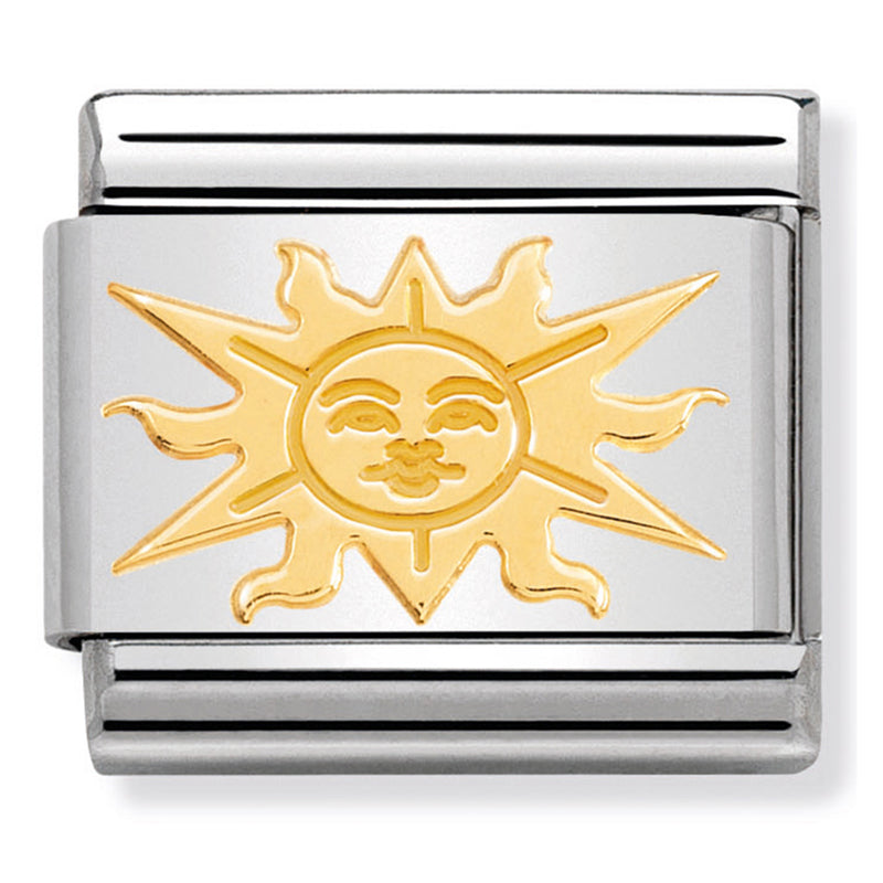 Symbols - Sun Gold Charm