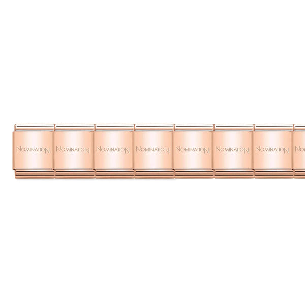 Individual Big Links - Shiny Rosegold Stainless Steel