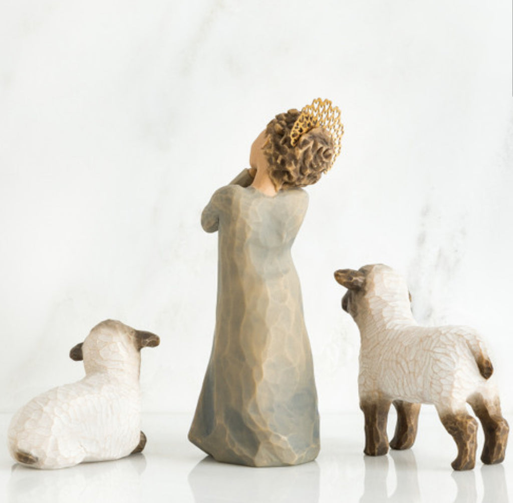 🎄Christmas: Little Shepherdess Figurine