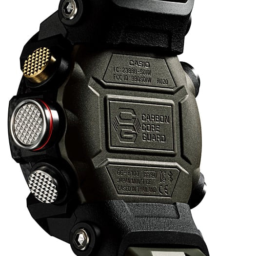 G-Shock Mudmaster Black/Green Resin Band Watch
