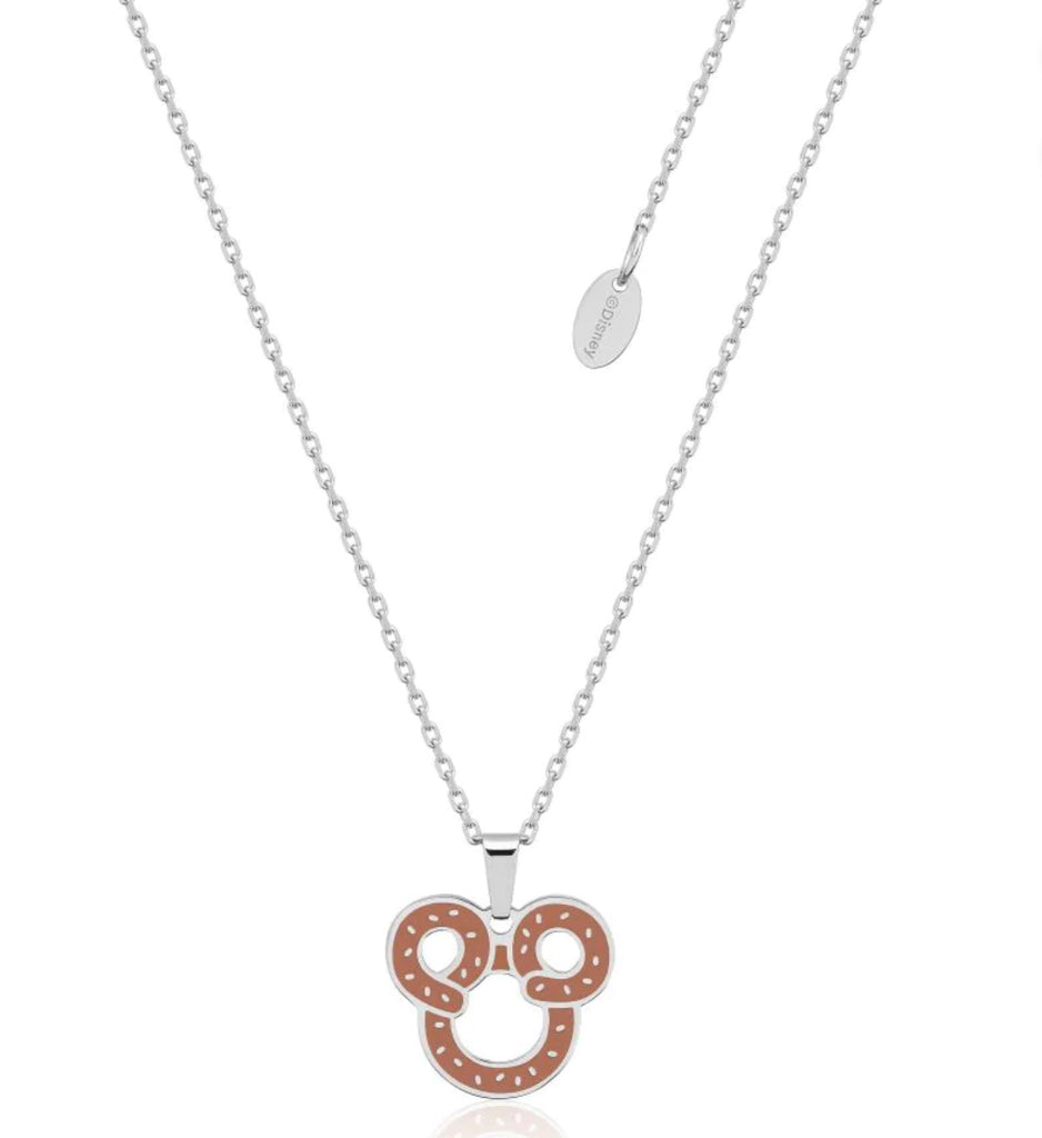 ECC Mickey Mouse Pretzel Enamel - Stud Earrings & Necklace