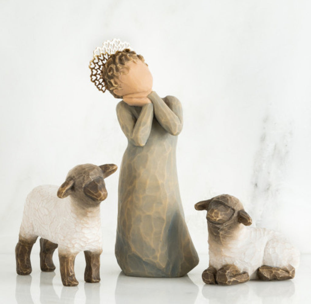 🎄Christmas: Little Shepherdess Figurine