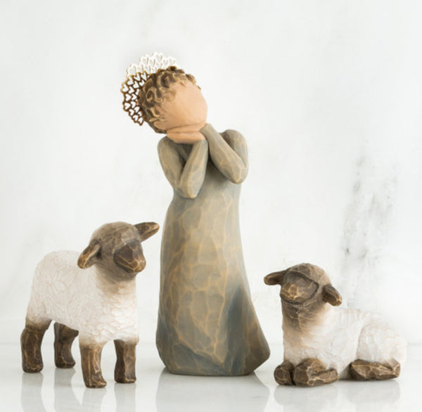 🎄Christmas: Little Shepherdess Figurine