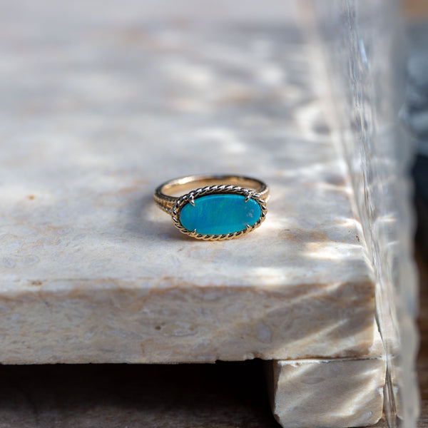 Laurel Opal Ring