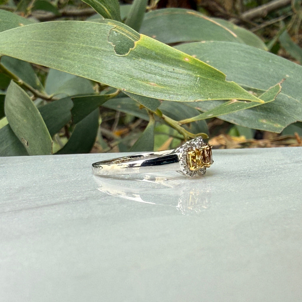 Marigold Yellow Diamond Ring