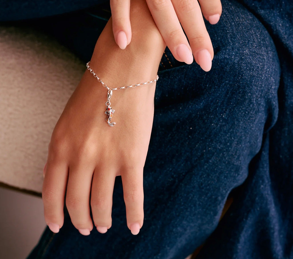 Charm Club Silver Belcher Bracelet - 3 Sizes