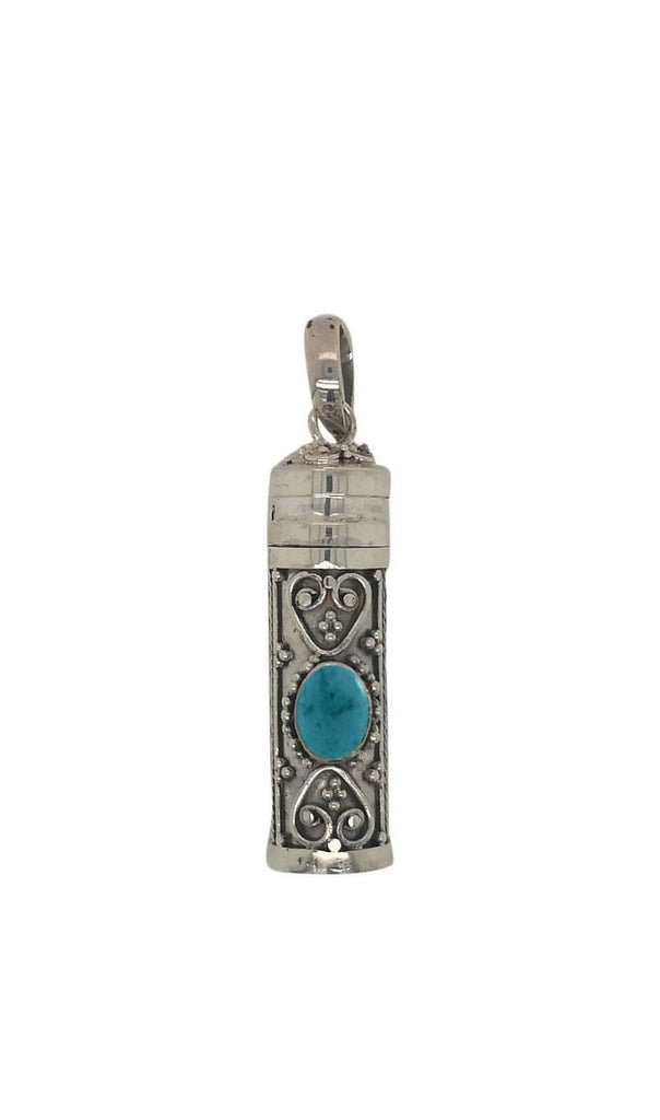 Silver & Birthstone Keepsake Pendant - 5 variants