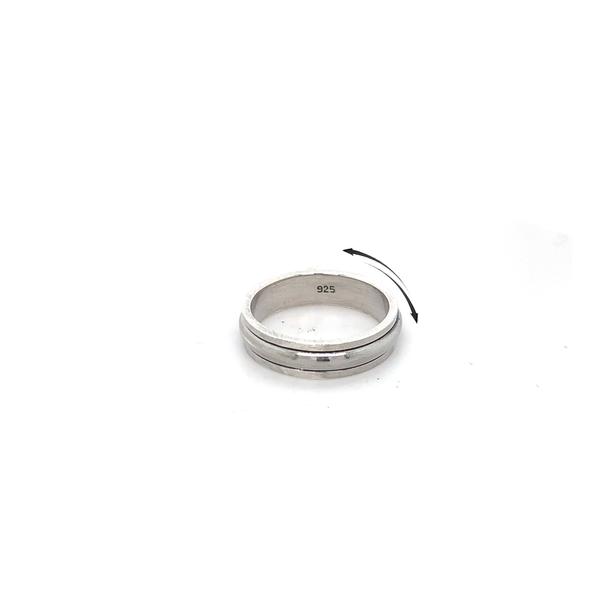 Spinner Ring - Sterling Silver Simple Plain Band