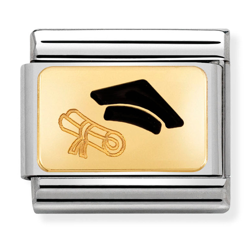 Occasions - Diploma (Graduation) Gold Charm