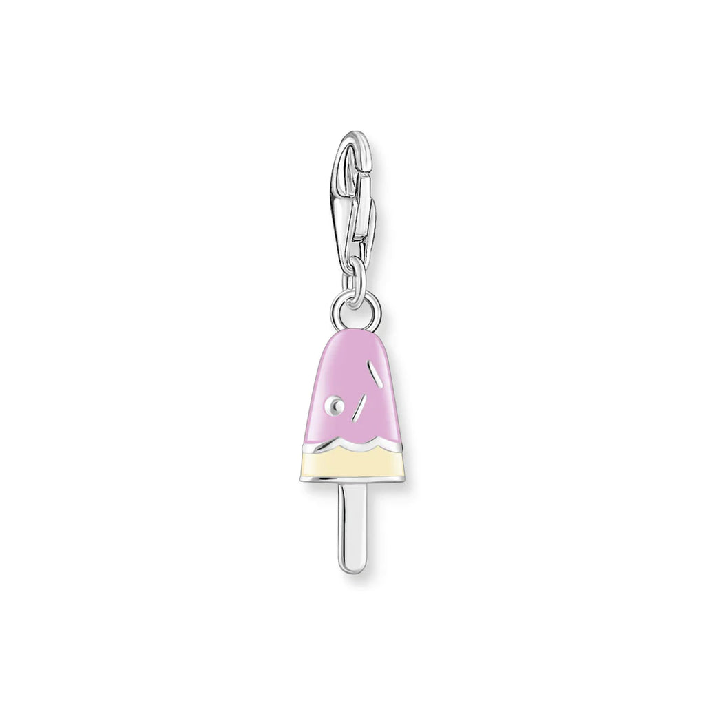 Charmista - Ice Cream/Popsicle with CZ Silver Charm