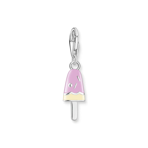 Charmista - Ice Cream/Popsicle with CZ Silver Charm