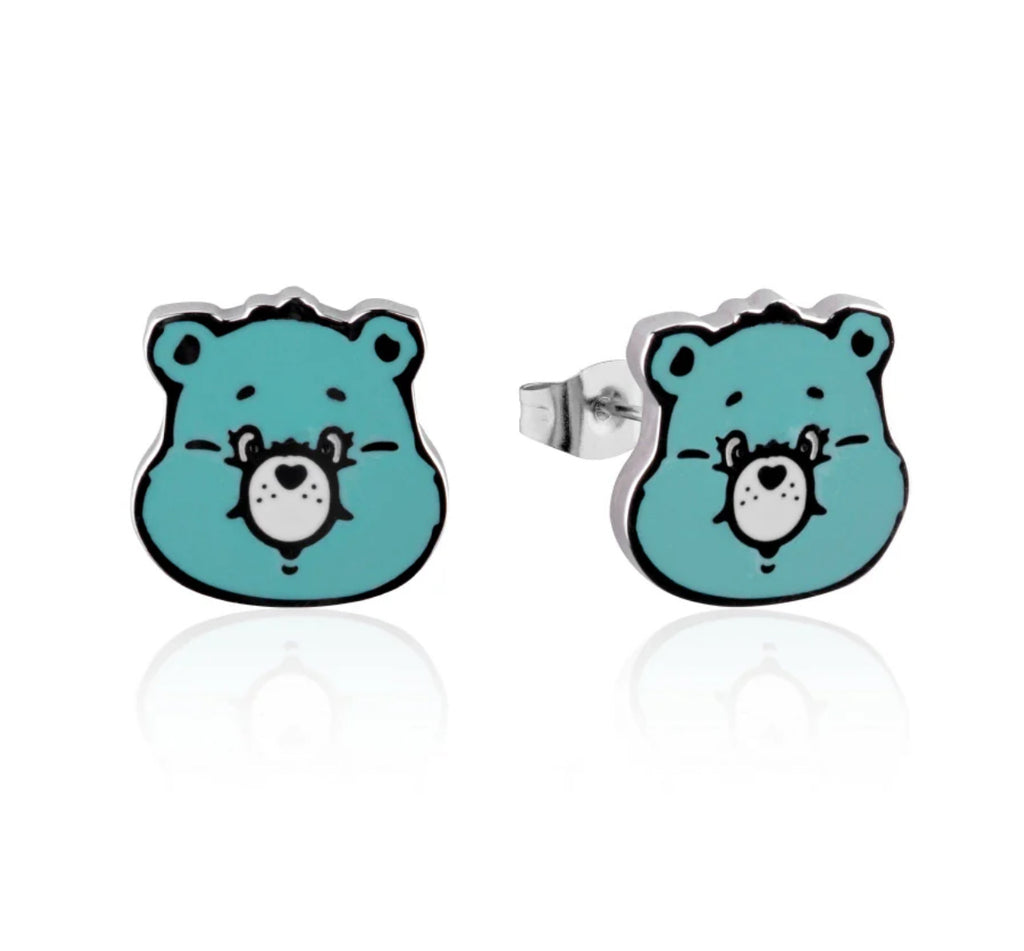 Care Bear - Aqua Wish Bear - Necklace & Earring