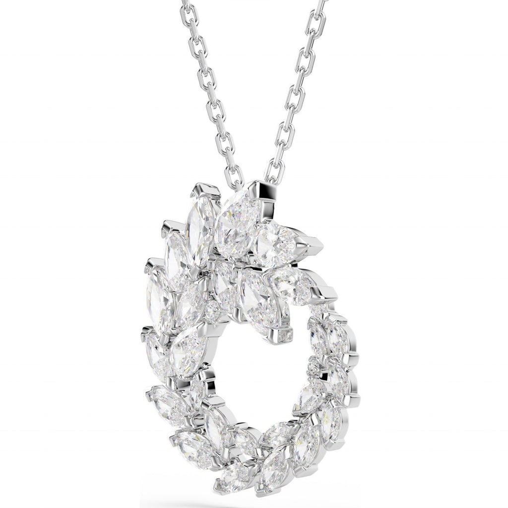 Mesmera: White Marquise Cut Crystal Pendant - 2 Colours