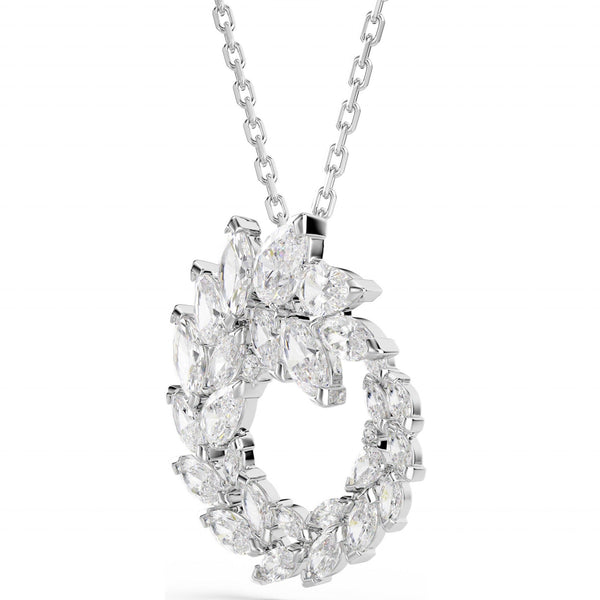 Mesmera: White Marquise Cut Crystal Pendant - 2 Colours