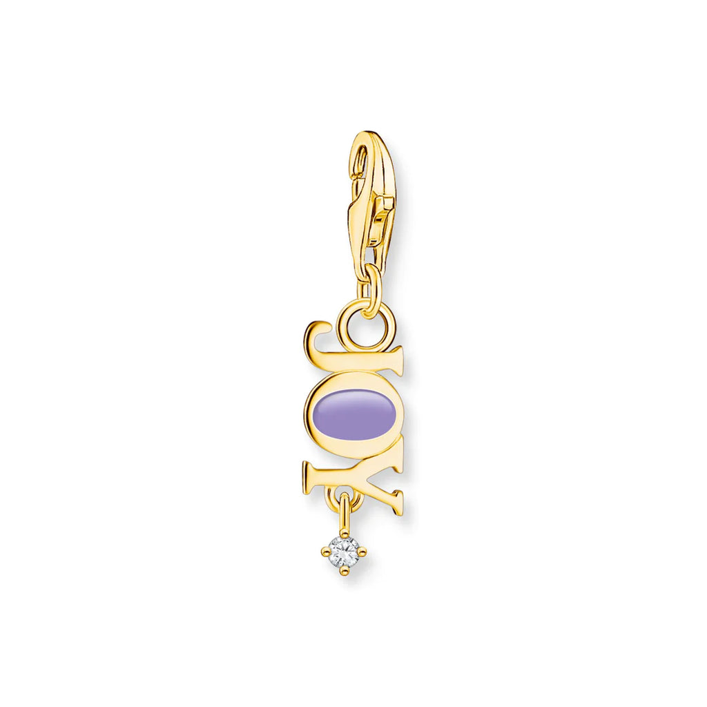 Charmista - Purple Joy with CZ - 2 colours