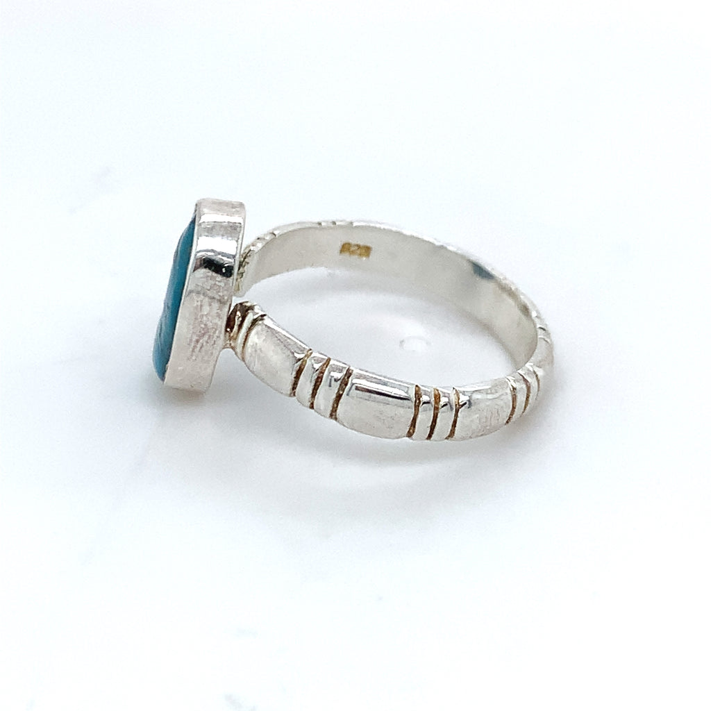 Semi-Precious Turquoise Silver