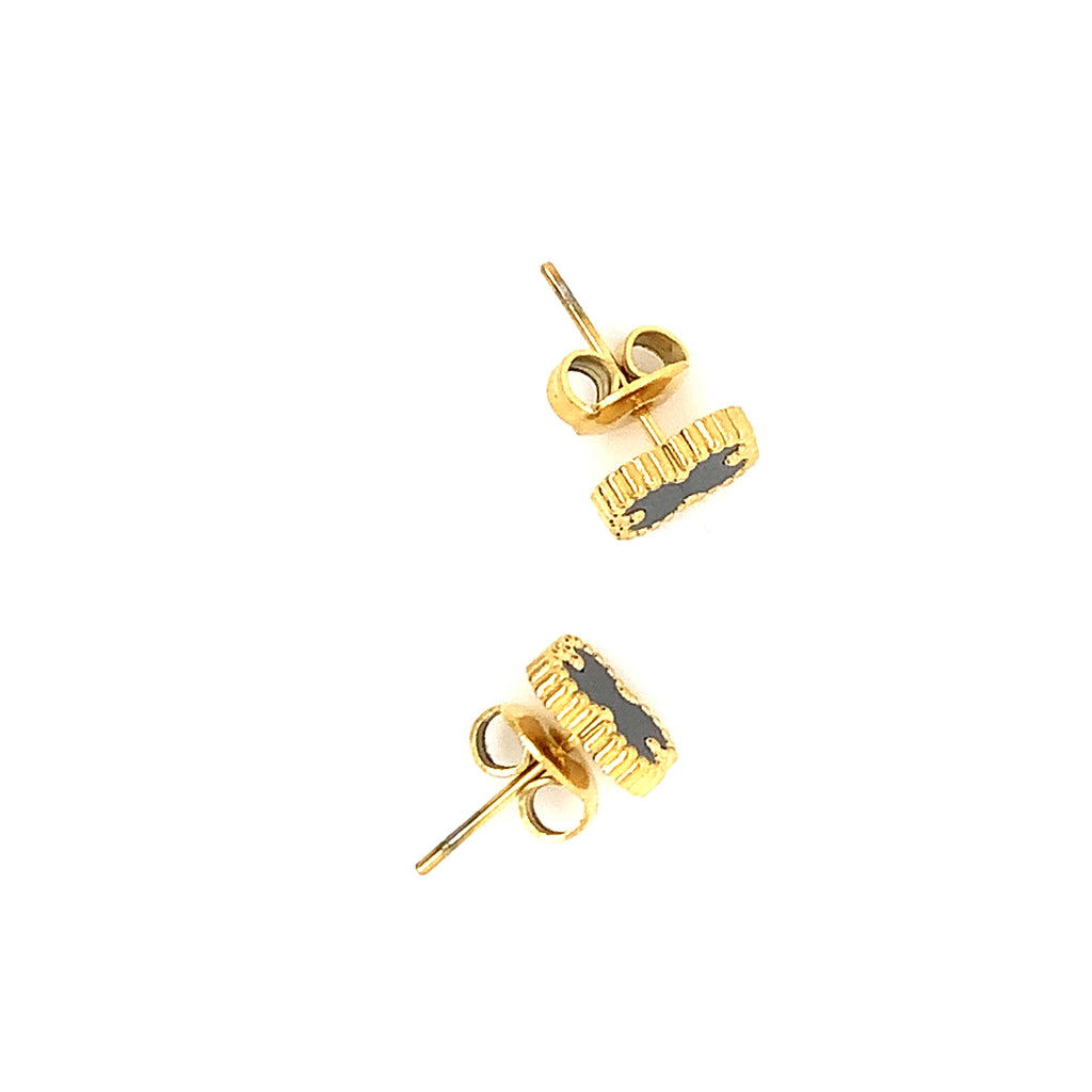 Clover Earrings - Solid Green