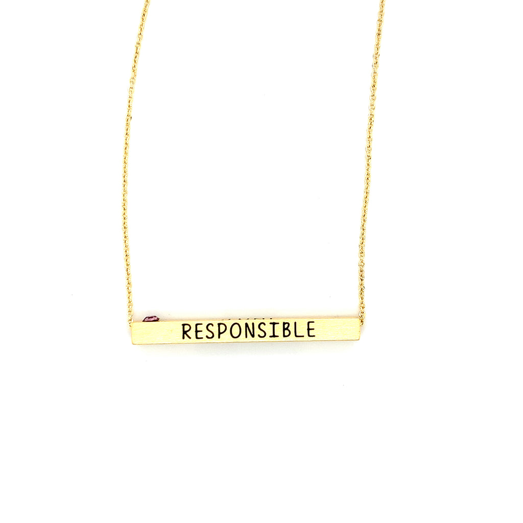 Ginger Moon June Bar Necklace