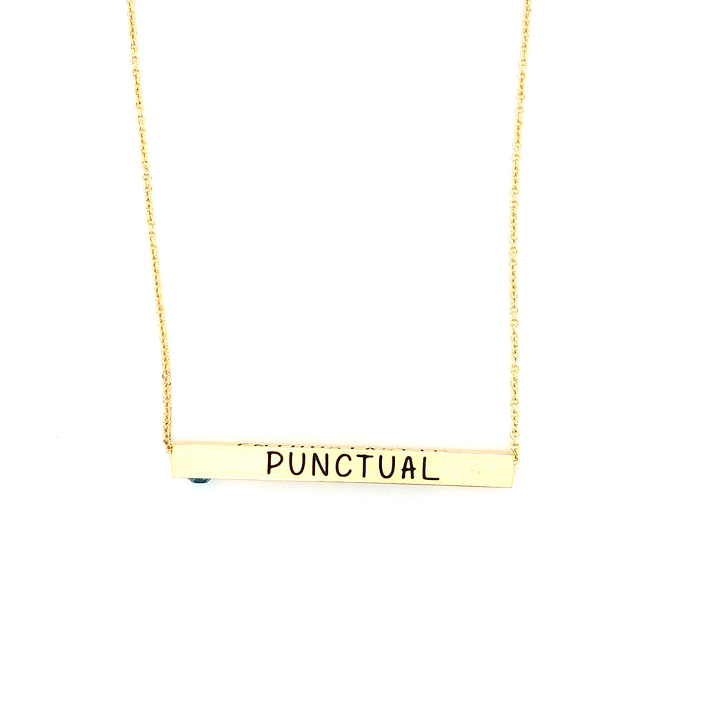 Ginger Moon December Bar Necklace