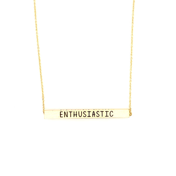 Ginger Moon December Bar Necklace