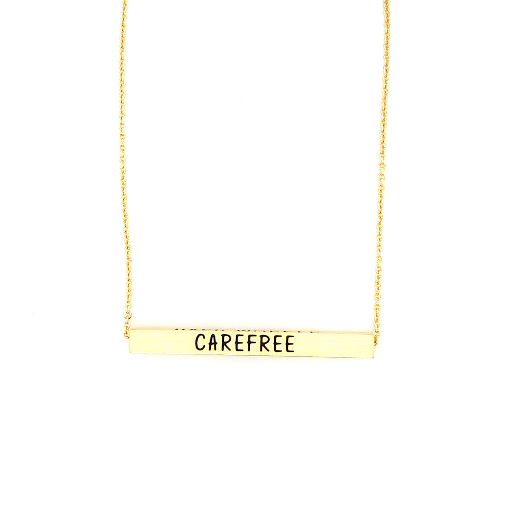 Ginger Moon August Bar Necklace