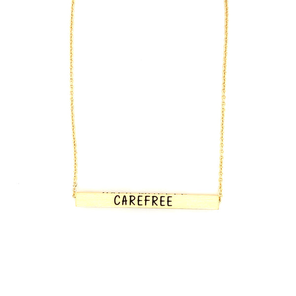 Ginger Moon August Bar Necklace