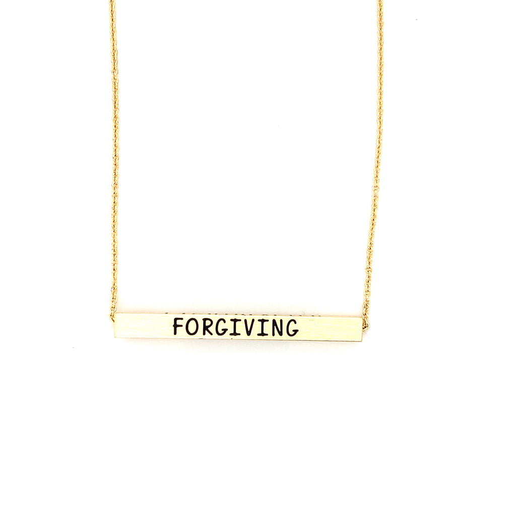 Ginger Moon November Bar Necklace