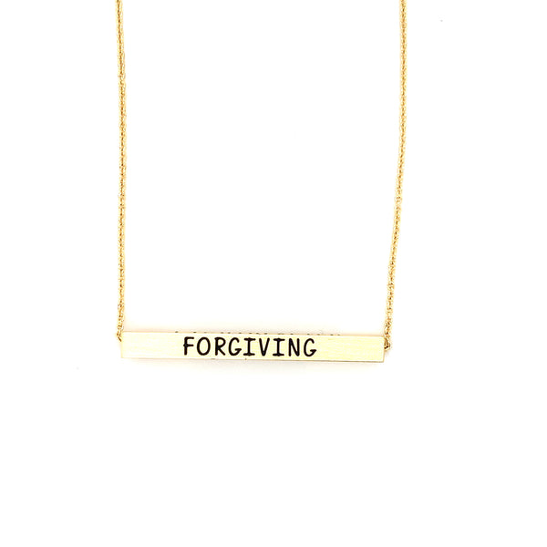 Ginger Moon November Bar Necklace