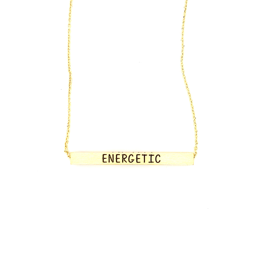 Ginger Moon September Bar Necklace