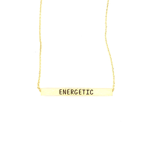 Ginger Moon September Bar Necklace