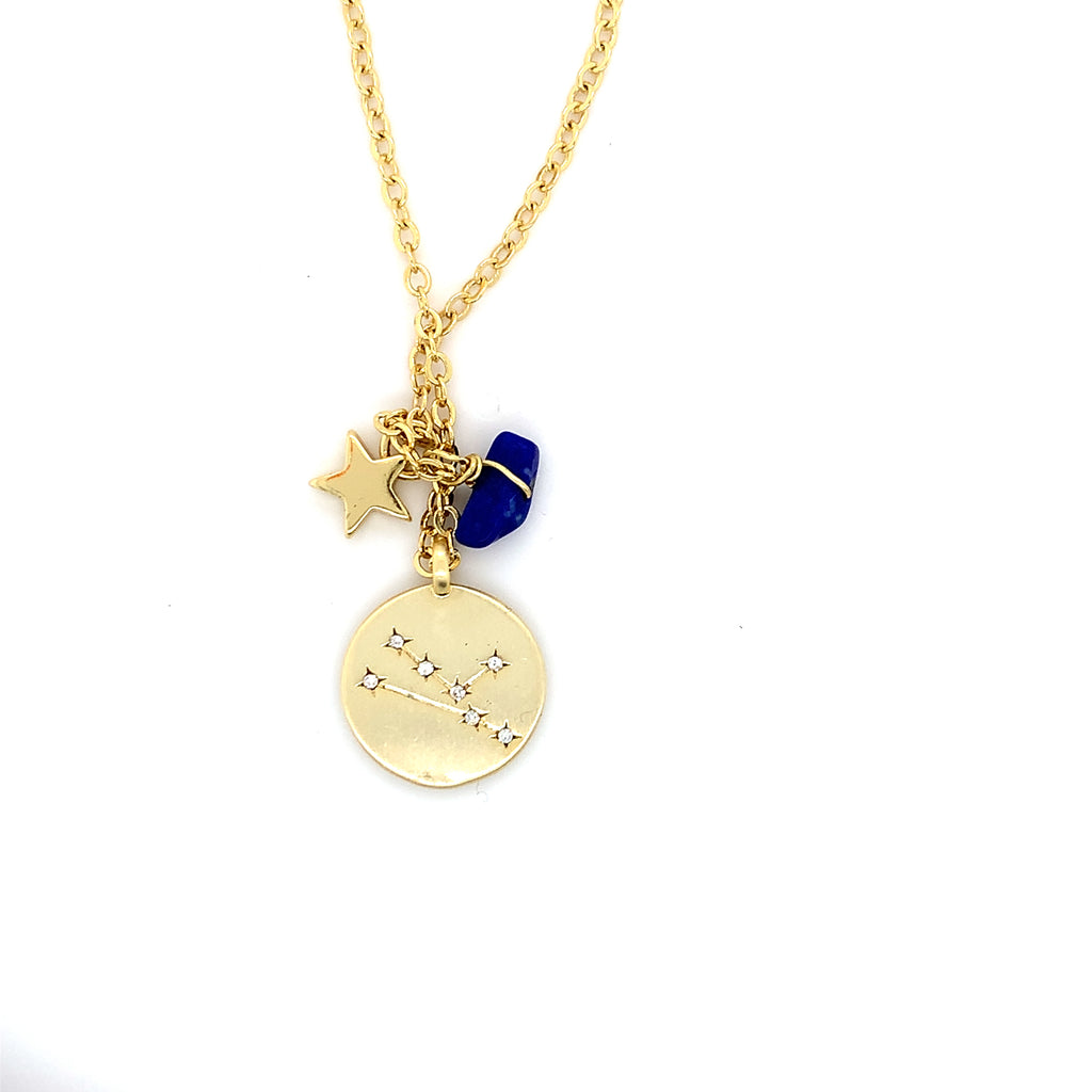 Ginger Moon Taurus Necklace