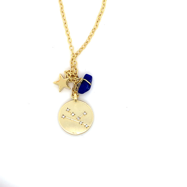 Ginger Moon Taurus Necklace