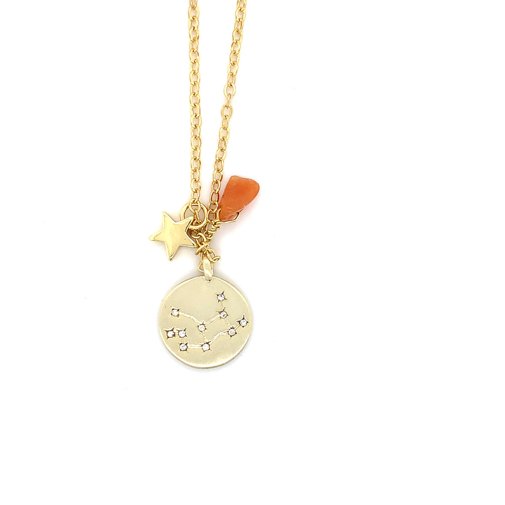 Ginger Moon Virgo Necklace