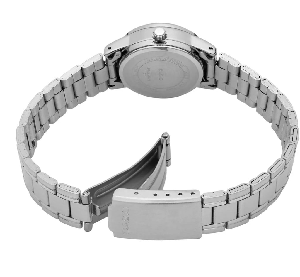 Casio Analogue Stainless Steel Band Watch