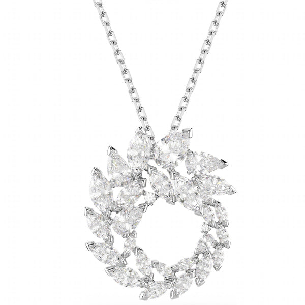 Mesmera: White Marquise Cut Crystal Pendant - 2 Colours