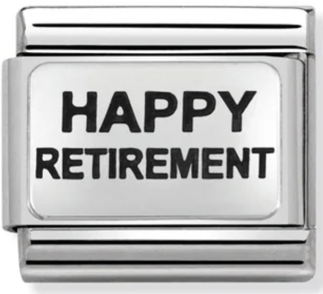 Occasions - Happy Retirement Silver Charm