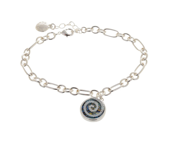 Equilibrium - Paua Shell Swirl Bracelet