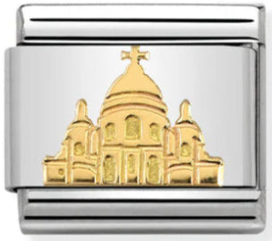 Travel - Montmarte (Paris, France) Gold Charm